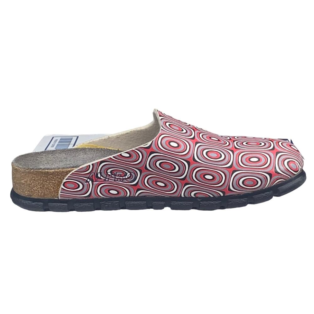 Alpro X Birkenstock Unisex Boston Style Red Slip On Clog Size 36 US 5 - Picture 4 of 13